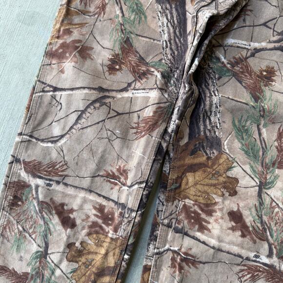 Vintage Y2K Carhartt realtree camo work wear carpenter pants - Picture 6 of 6